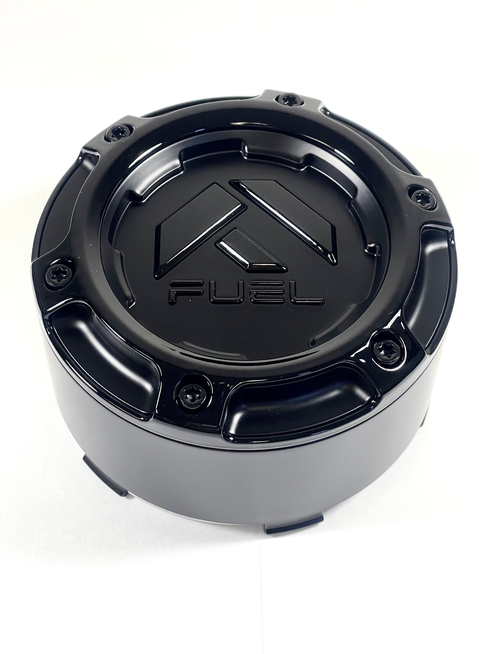 Fuel Off-Road Gloss Black Black logo Wheel Center Cap 1005-49GBLD SNAP IN NEW