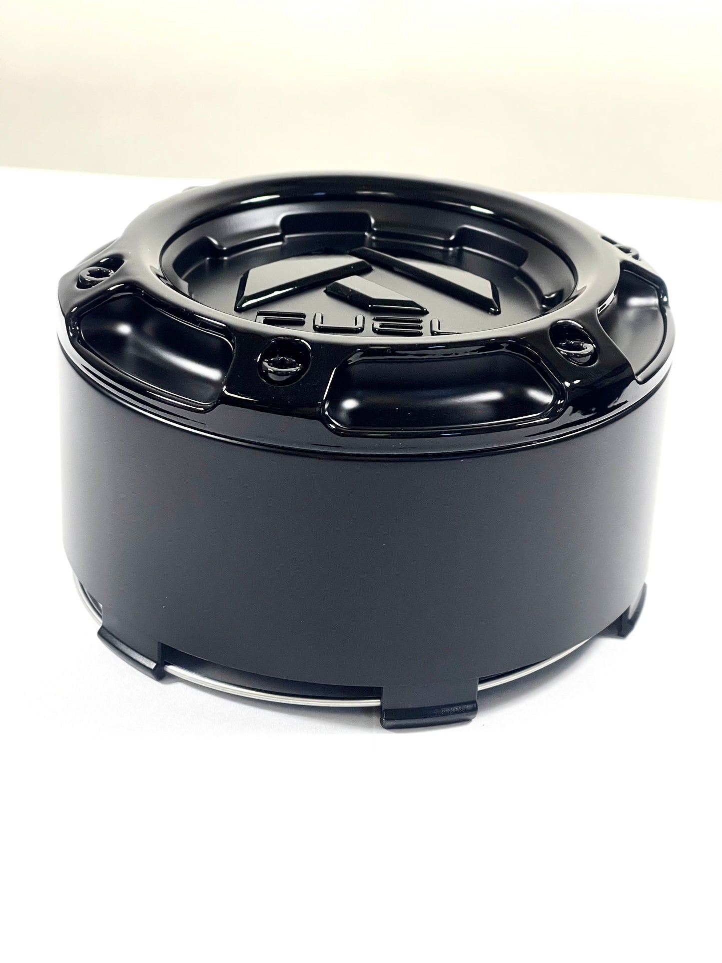 Fuel Off-Road Gloss Black Black logo Wheel Center Cap 1005-49GBLD SNAP IN NEW