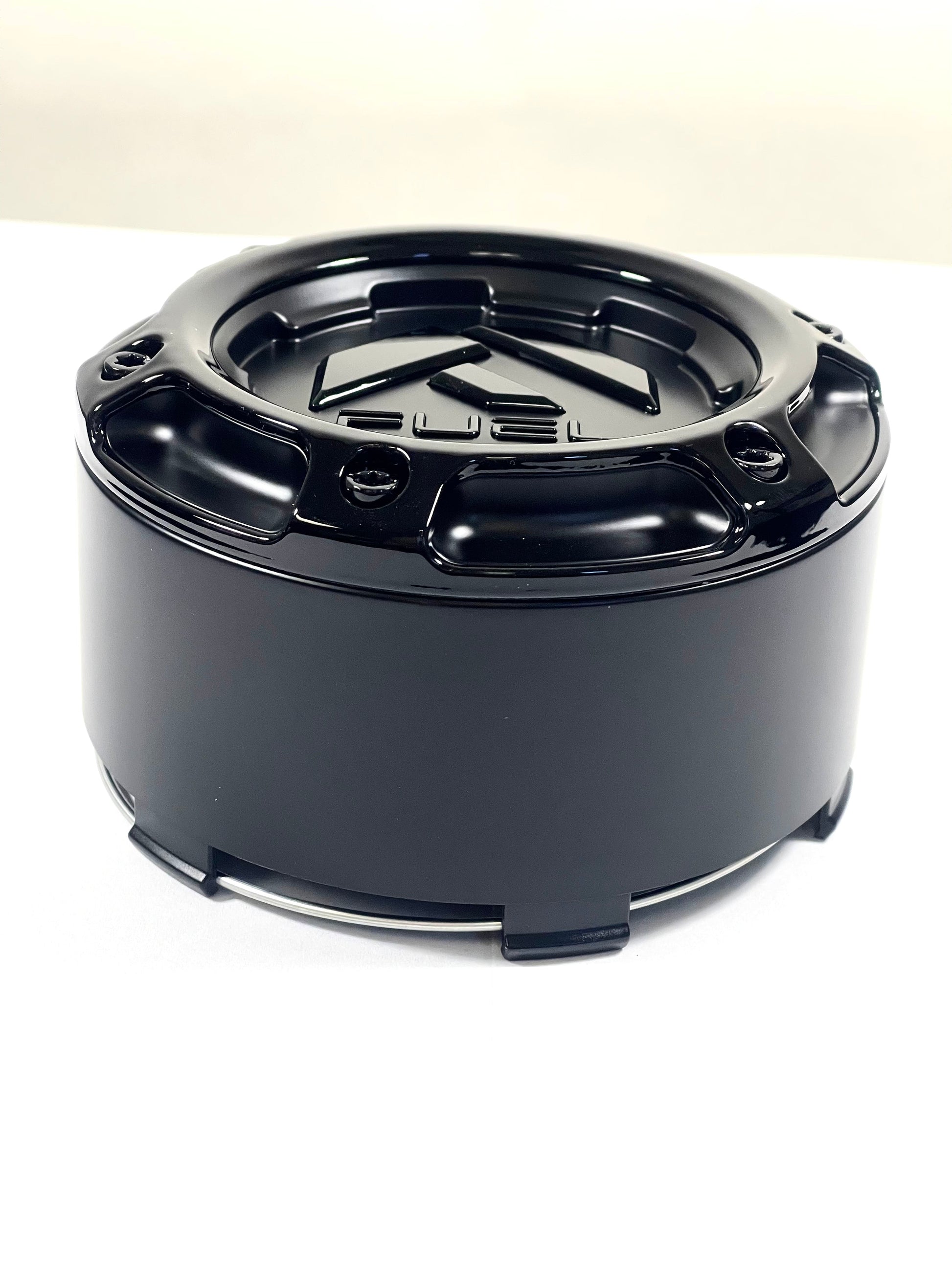 Fuel Off-Road Gloss Black Black logo Wheel Center Cap 1005-49GBLD SNAP IN NEW (4 CAPS)
