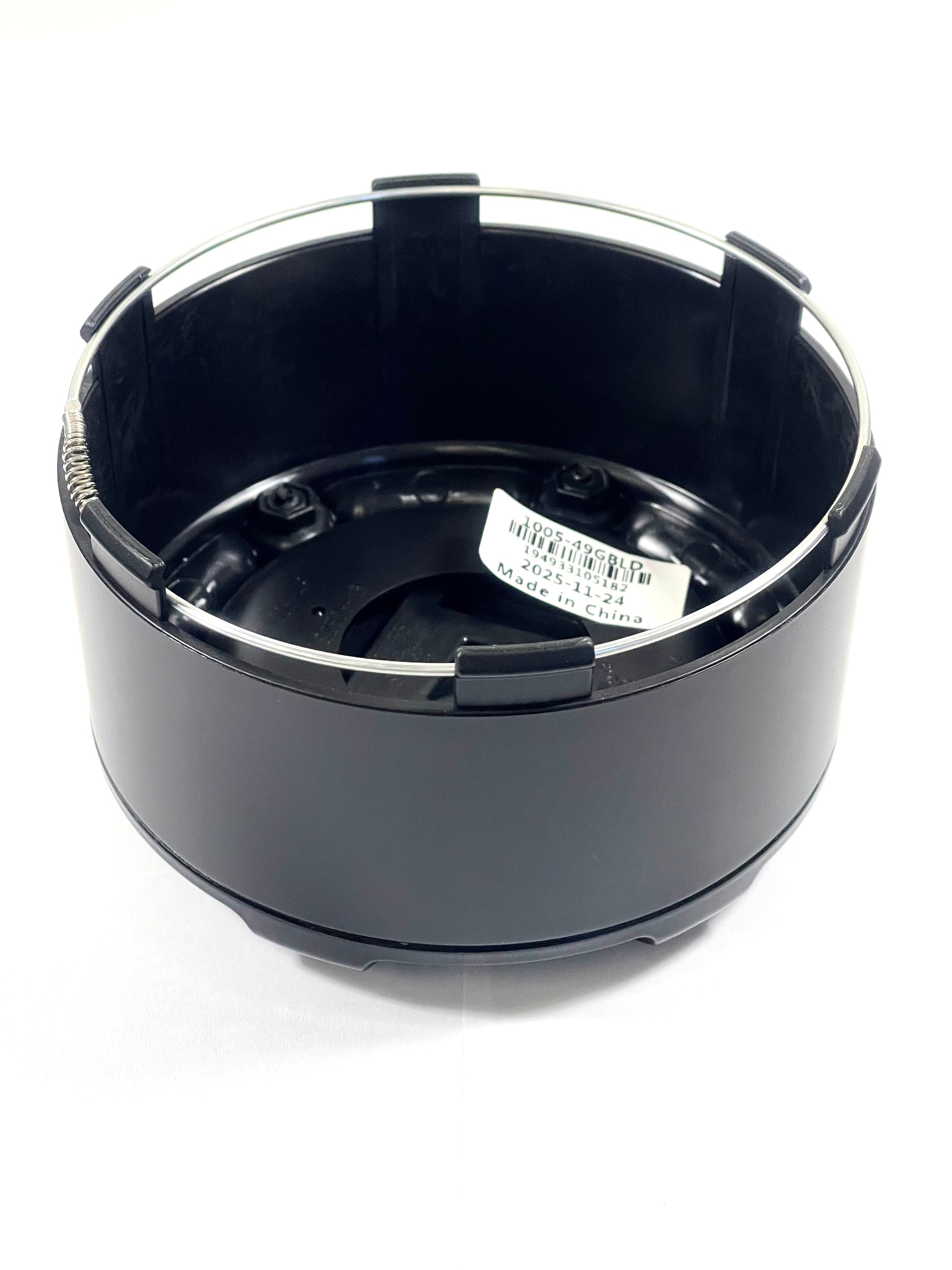 Fuel Off-Road Gloss Black Black logo Wheel Center Cap 1005-49GBLD SNAP IN NEW