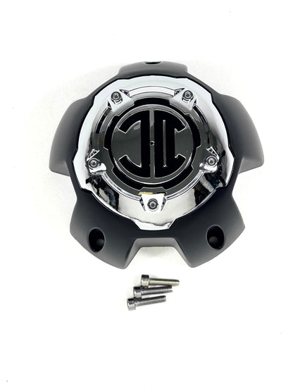 2 Crave Wheels Chrome Custom Wheel Rim Center Cap NX-5H-E (1 CAP)