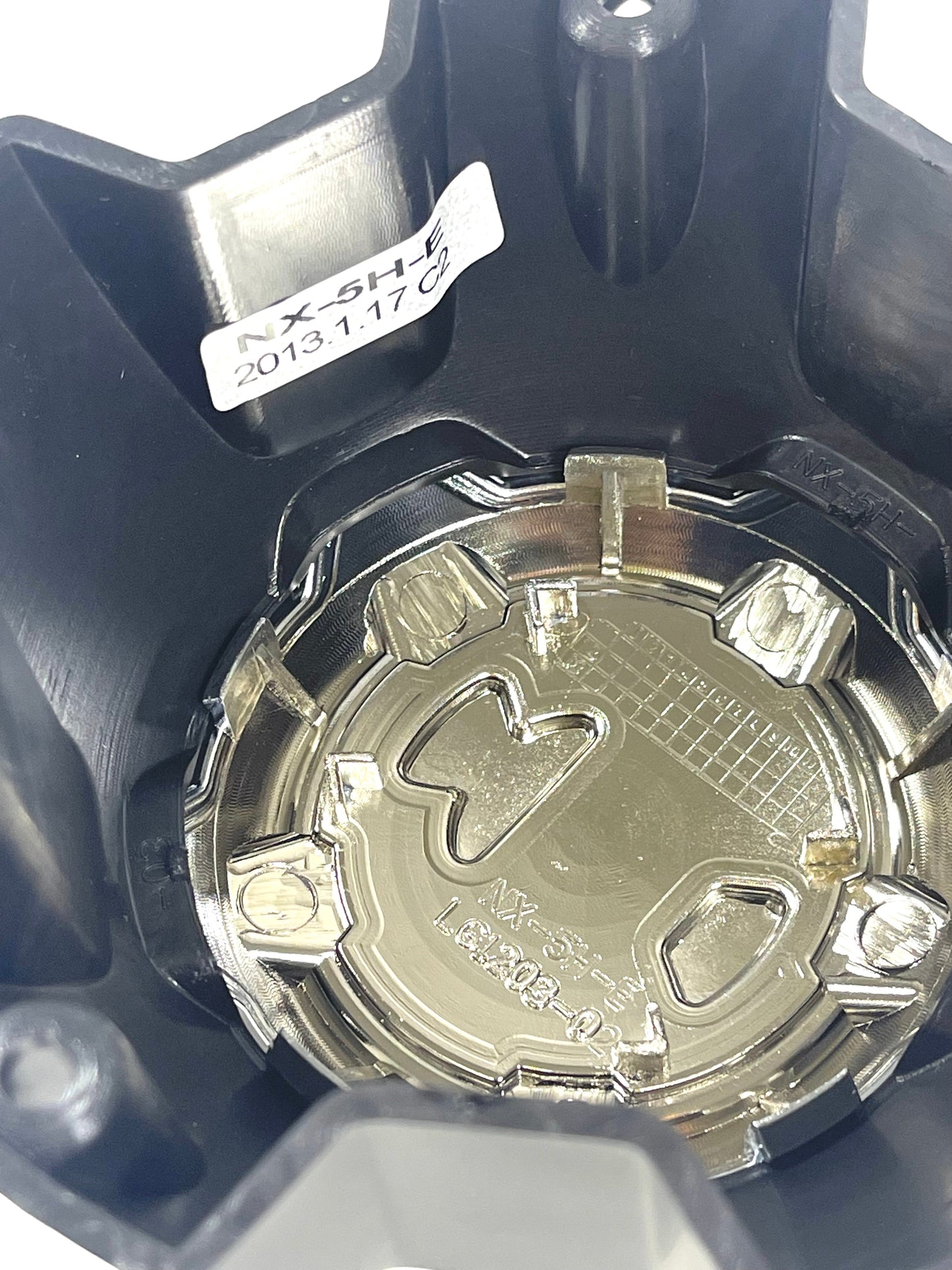 2 Crave Wheels Chrome Custom Wheel Rim Center Cap NX-5H-E (1 CAP)