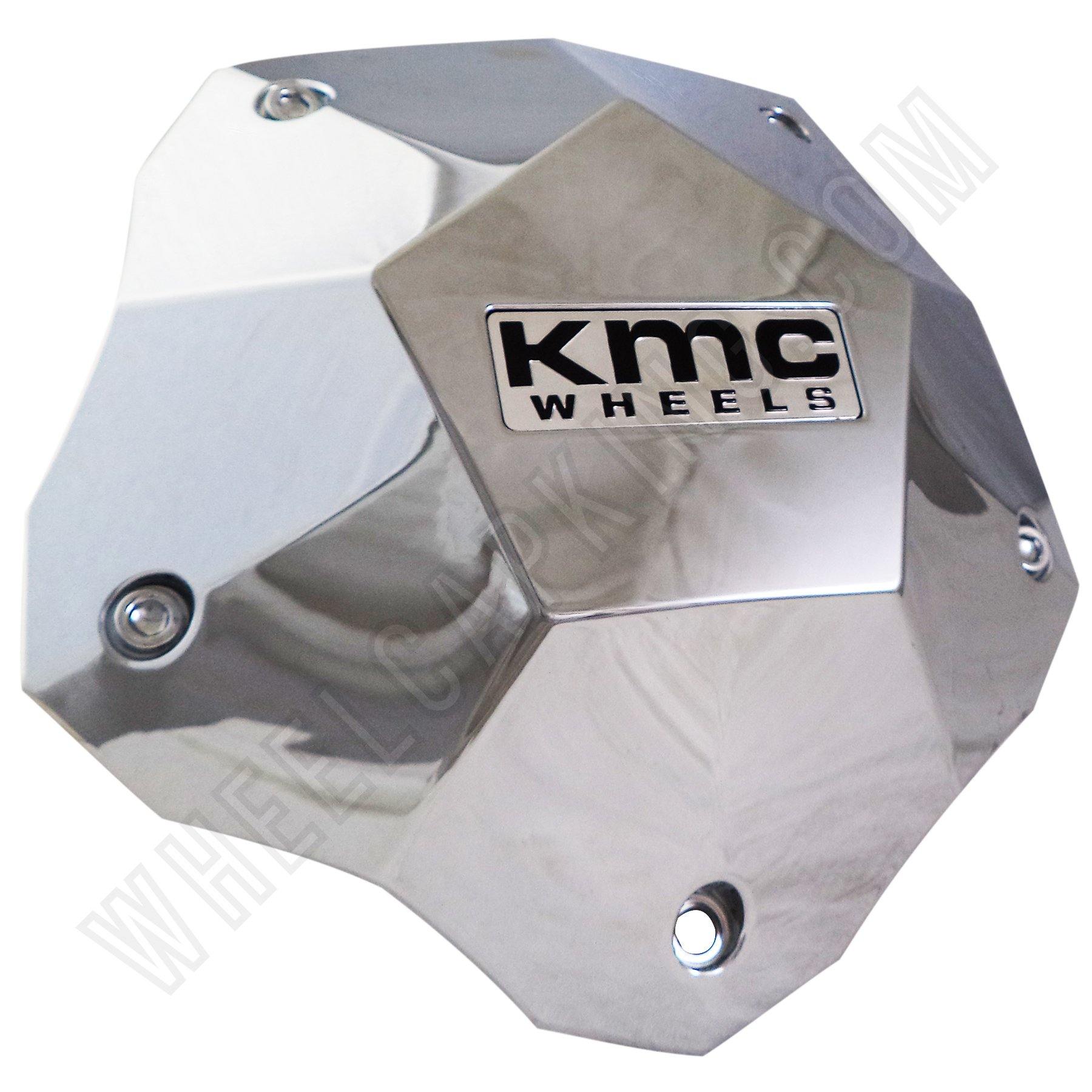 KMC Wheels CLONE Chrome Custom Wheel Center Caps # 398L212 / S1006-24 / KMC674 (4 CAPS)