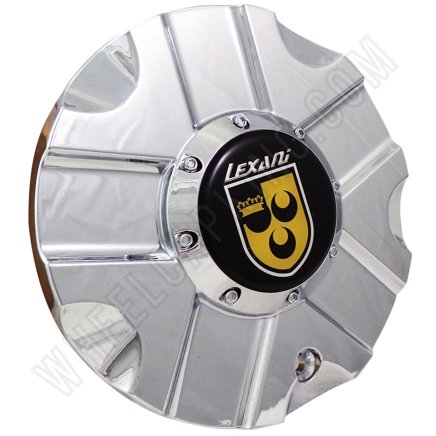 Lexani Wheels Chrome Custom Wheel Center Caps # C-405P / L-CAP-04 (1 CAP)