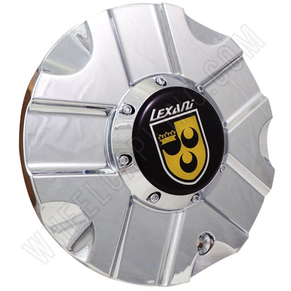 Lexani Wheels Chrome Custom Wheel Center Caps # C-405P / L-CAP-04 (4 CAPS)