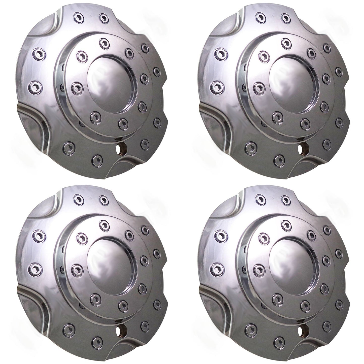 Player/Mega/Limited Wheels Chrome Custom Wheel Center Cap # C970-1 (4 CAPS)