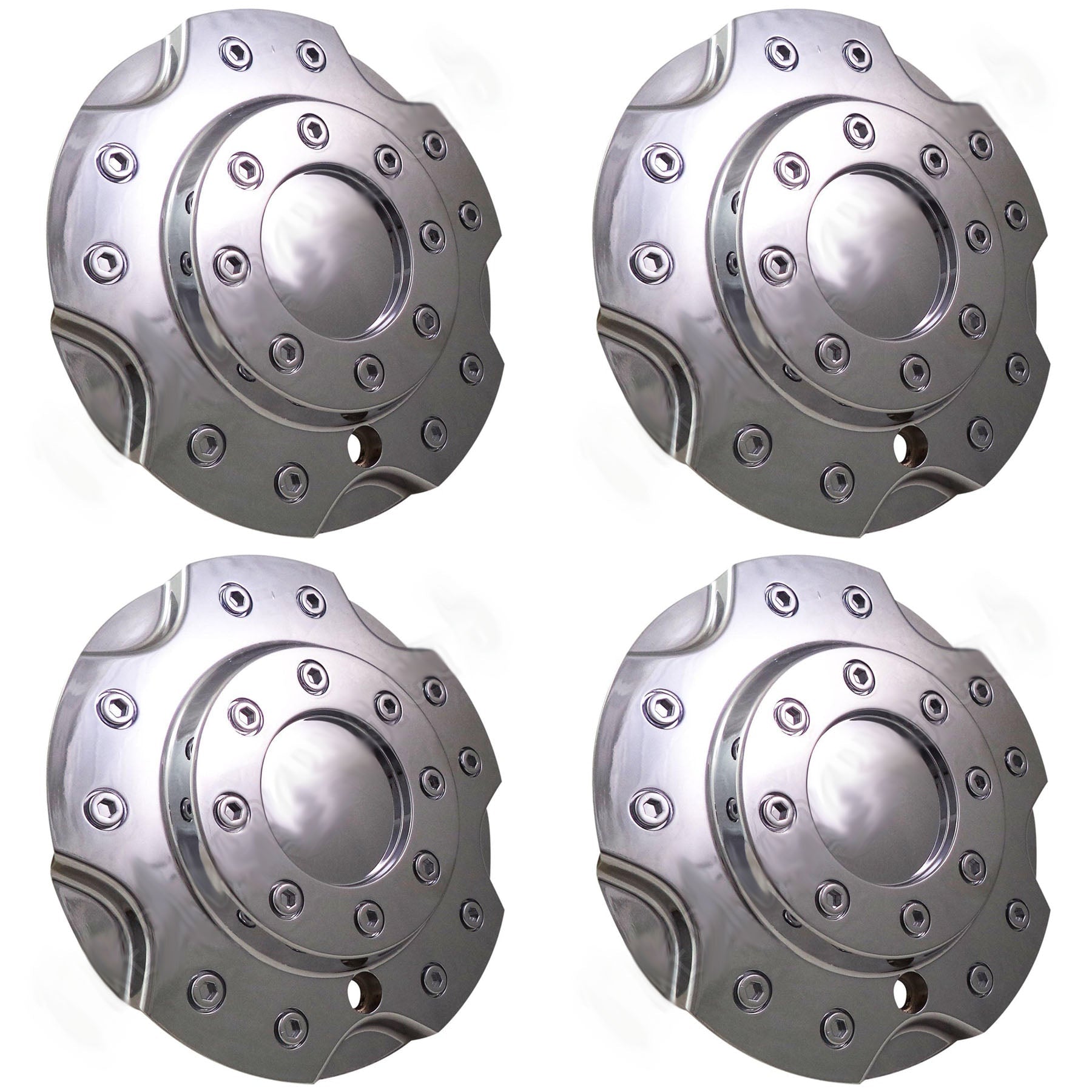Player/Mega/Limited Wheels Chrome Custom Wheel Center Cap # C970-1 (4 CAPS)