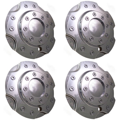 Player/Mega/Limited Wheels Chrome Custom Wheel Center Cap # C970-1 (4 CAPS)