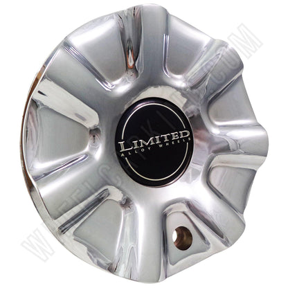 Limited Wheels Chrome Custom Wheel Center Cap # A-904 (4 CAPS)