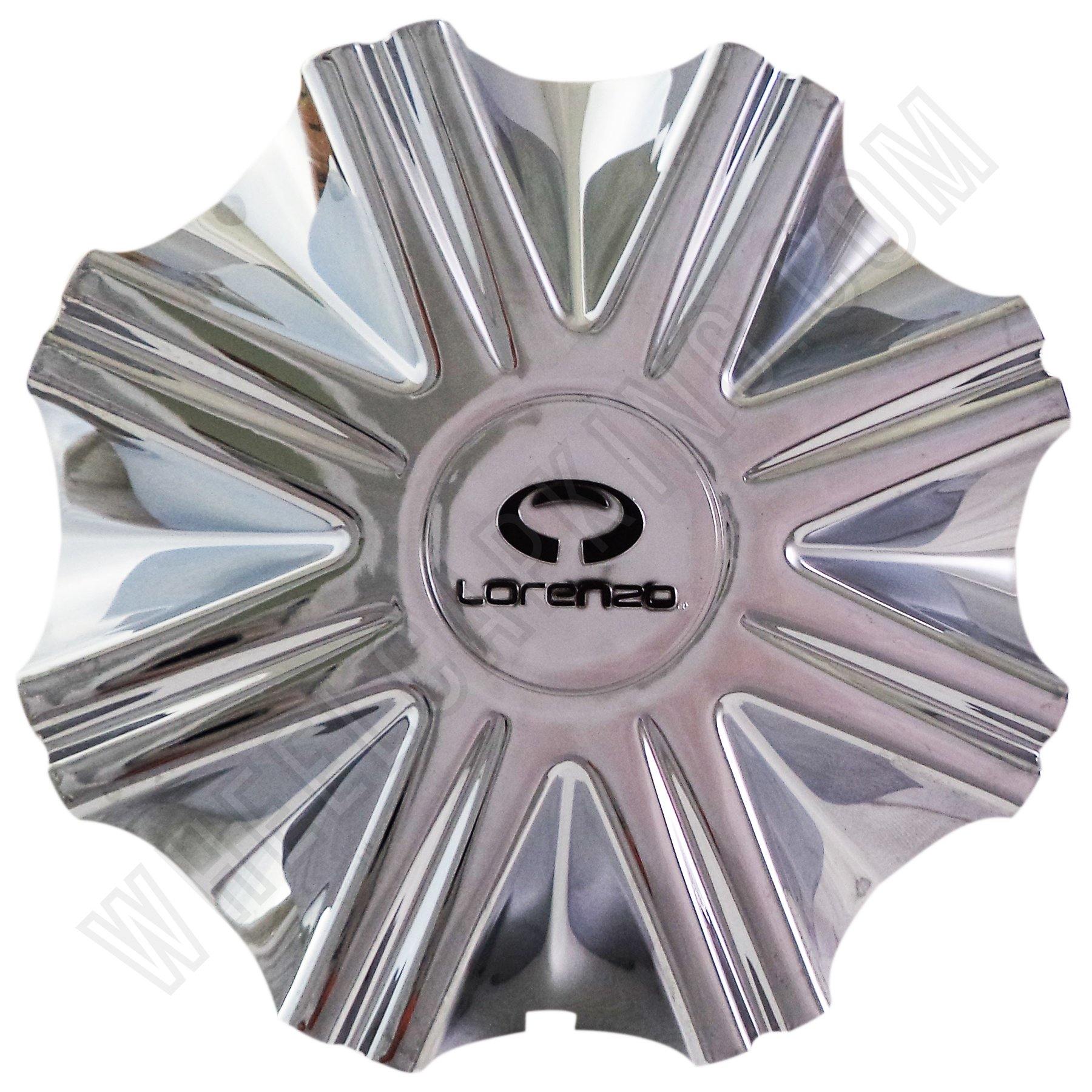 Lorenzo Wheels Chrome Custom Wheel Center Cap # F203-19 / WL03 (1 CAP)