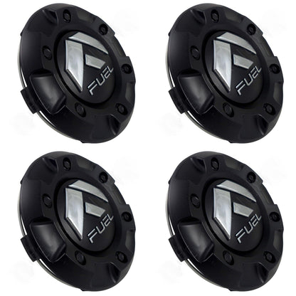 Fuel Offroad Wheels Flat Black Custom Wheel Center Cap Caps # M-447 (4 CAPS)