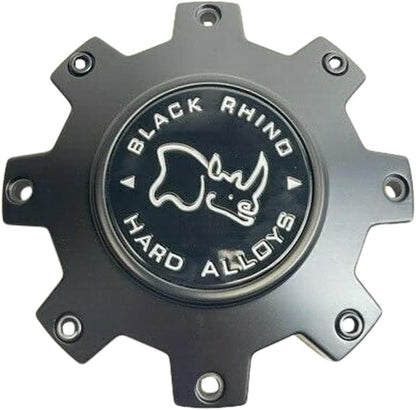 Black Rhino Hard Alloys CAP BR 8/165/170/180 FLAT MT BLK (M874) - CCBR816570MBFLAT Wheel Center Cap (1Pc)