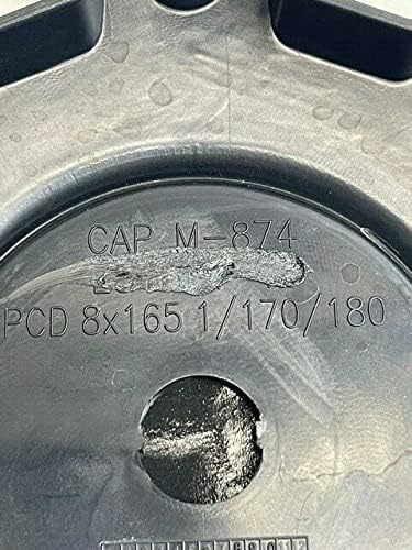 Black Rhino Hard Alloys CAP BR 8/165/170/180 FLAT MT BLK (M874) - CCBR816570MBFLAT Wheel Center Cap (1Pc)