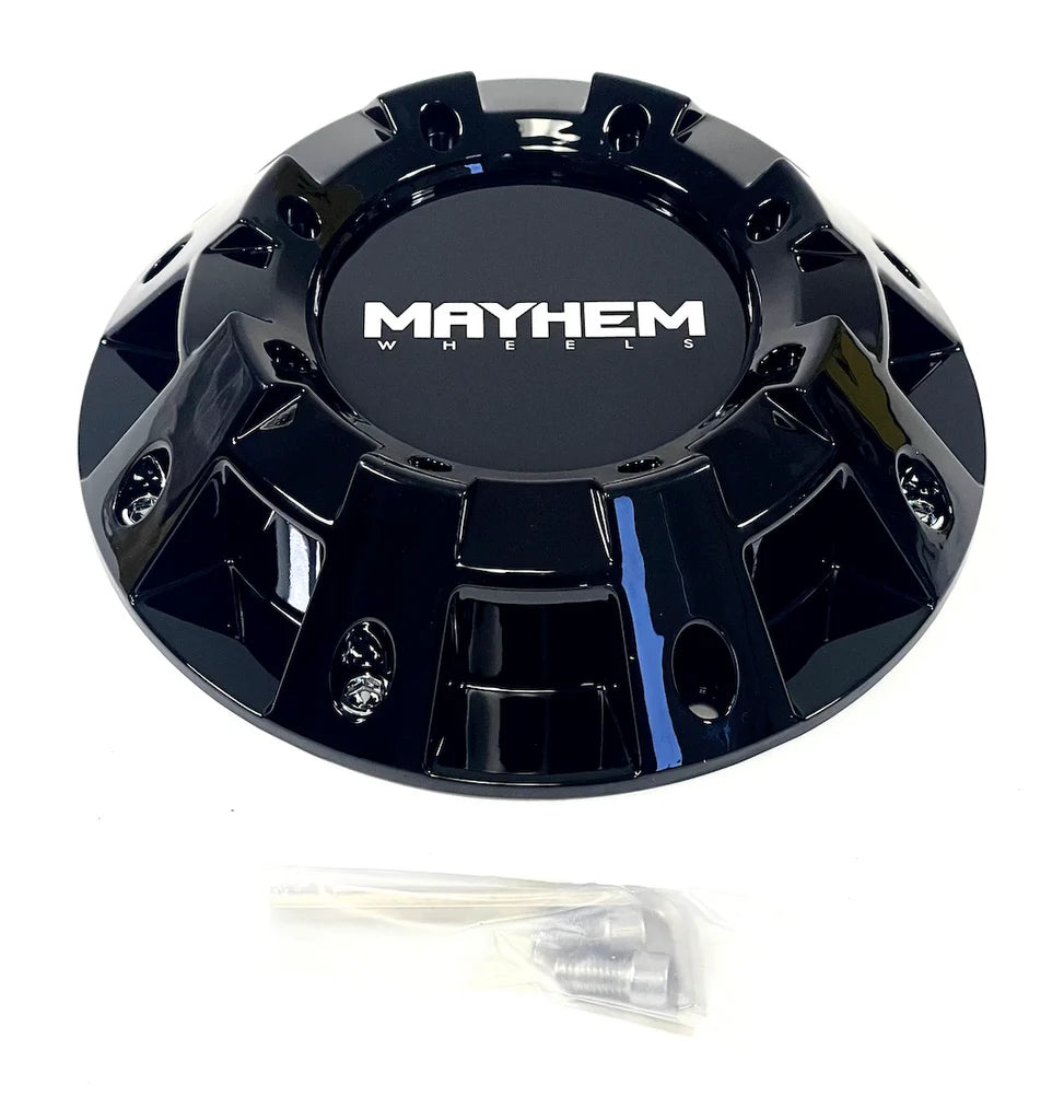 MAYHEM C108100B wheel center cap side view