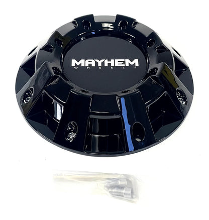 MAYHEM C108100B wheel center cap side view