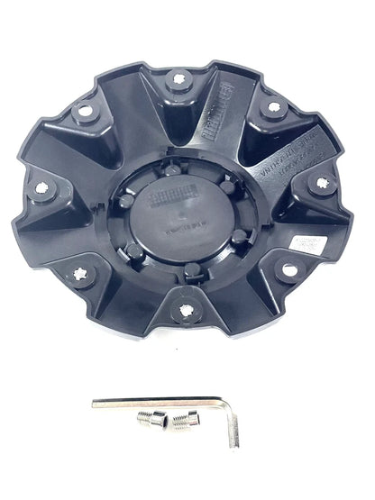 MAYHEM gloss black center cap mounting details