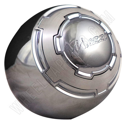 Mazzi Wheels Chrome Custom Wheel Center Caps # C10721 (4 CAPS)