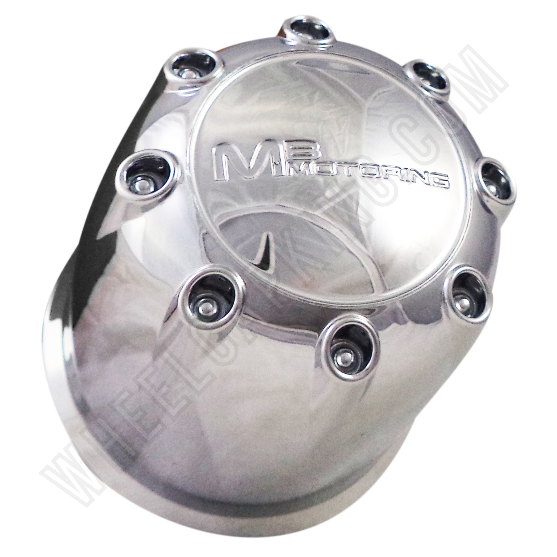 MB Motorsports Wheels Chrome Custom Wheel Center Cap # 89-8121 (4 CAPS)