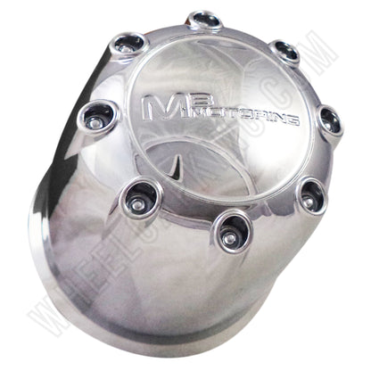 MB Motorsports Wheels Chrome Custom Wheel Center Cap # 89-8121 (4 CAPS)