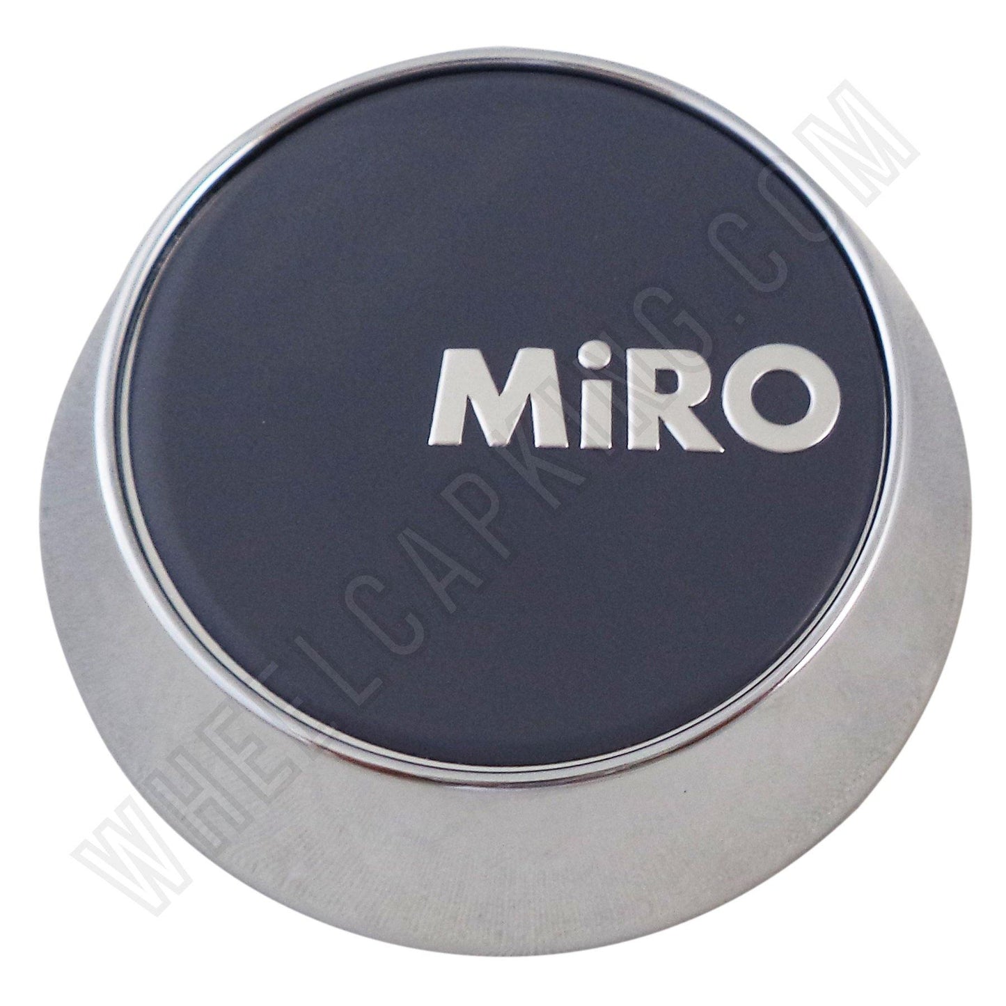 Miro Wheels Chrome / Grey Custom Wheel Center Cap # MG-P1122 (1 CAP)