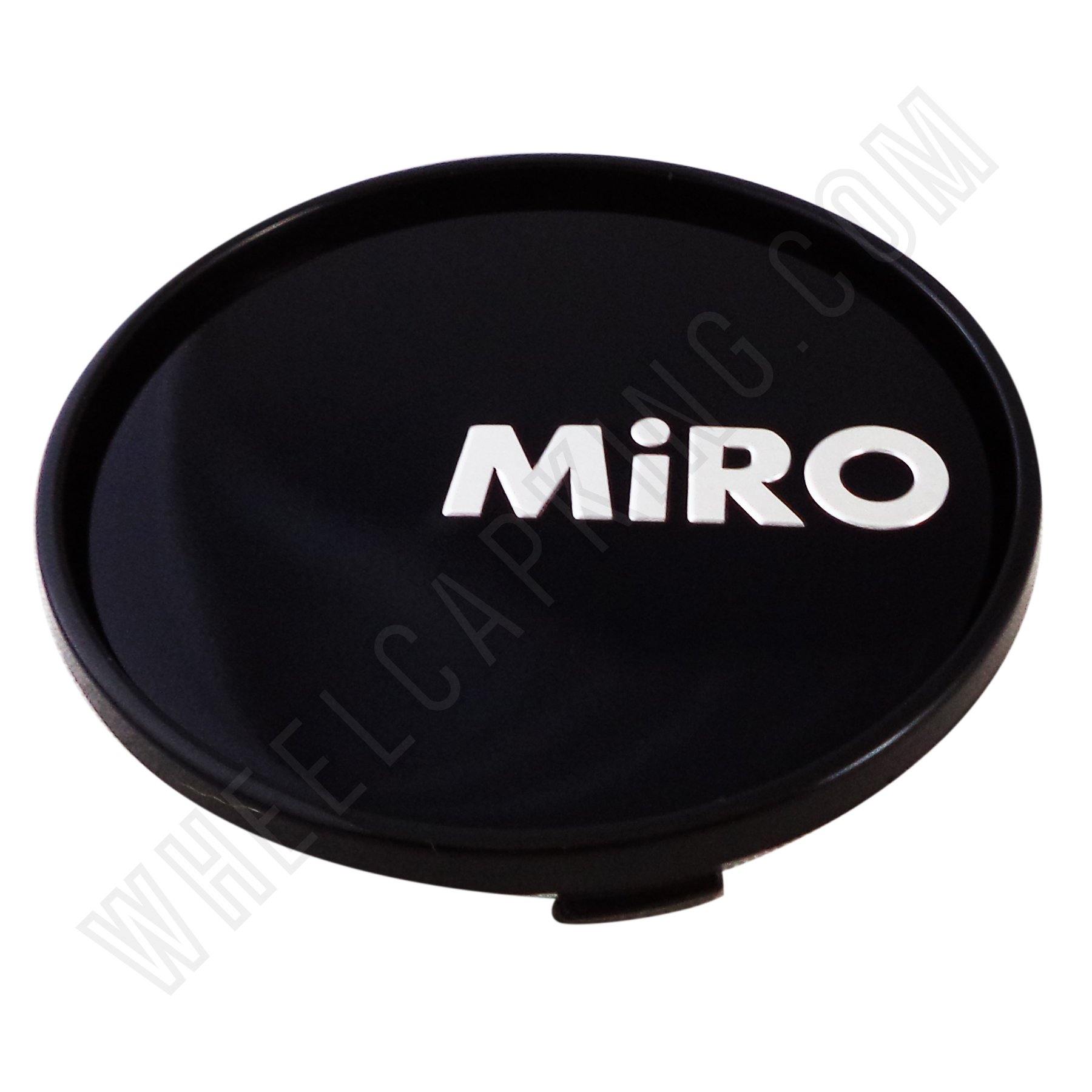 Miro Wheels Gloss Black Custom Wheel Center Caps # MG-P1006B / SJ811-10 (4 CAPS)