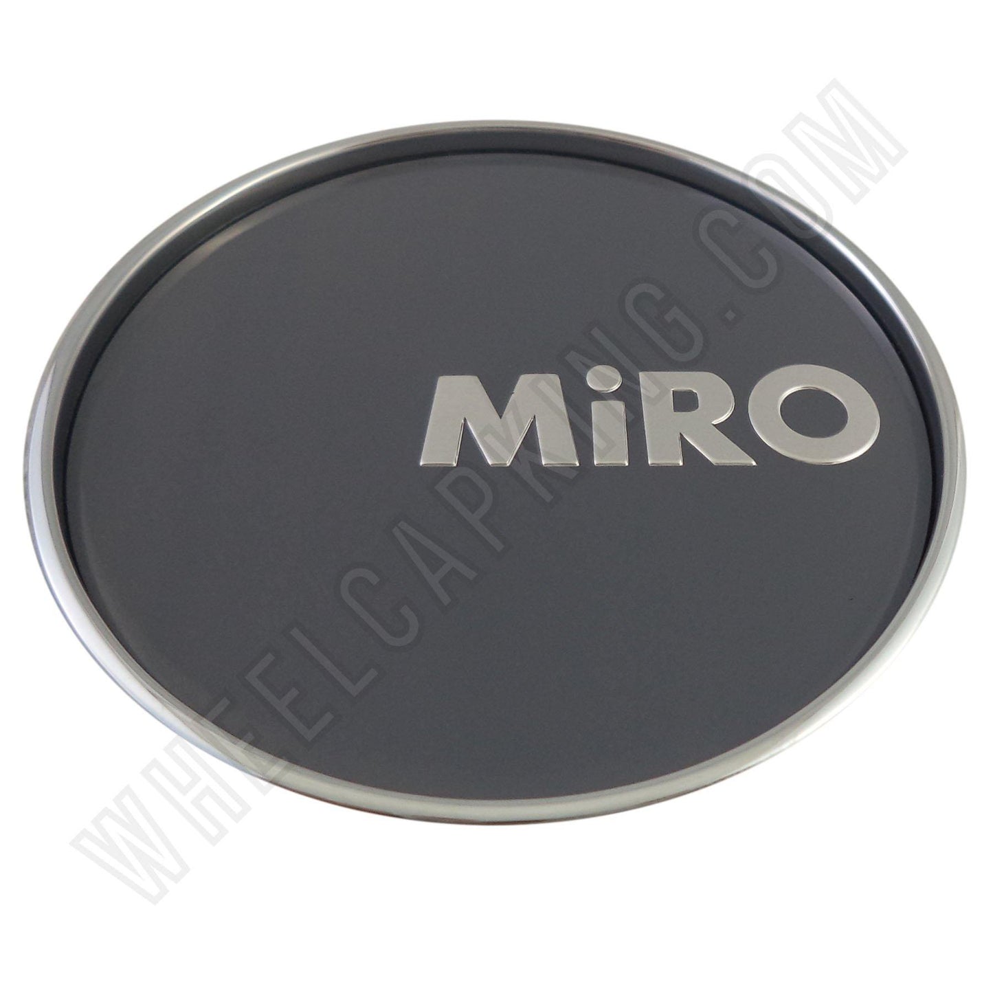 Miro Wheels Chrome / Grey Custom Wheel Center Caps # MG-P1006H / SJ811-10 (1 CAP)