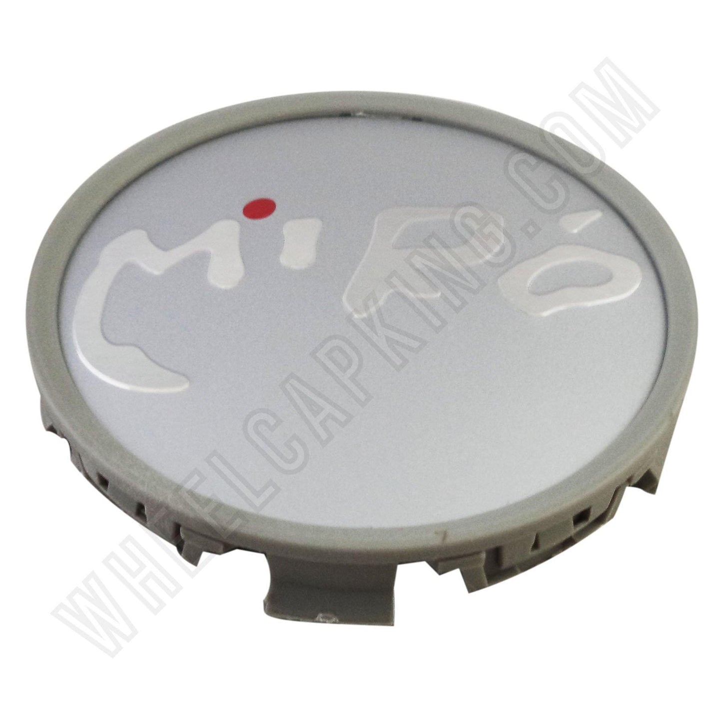 Miro Wheels Grey / Silver Custom Wheel Center Cap # 4473 (4 CAPS)