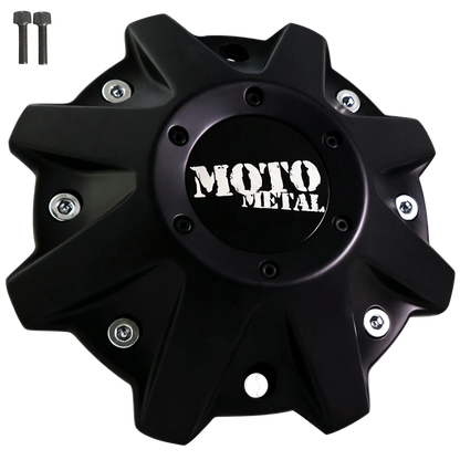 Moto Metal MO479L214 matte black center cap