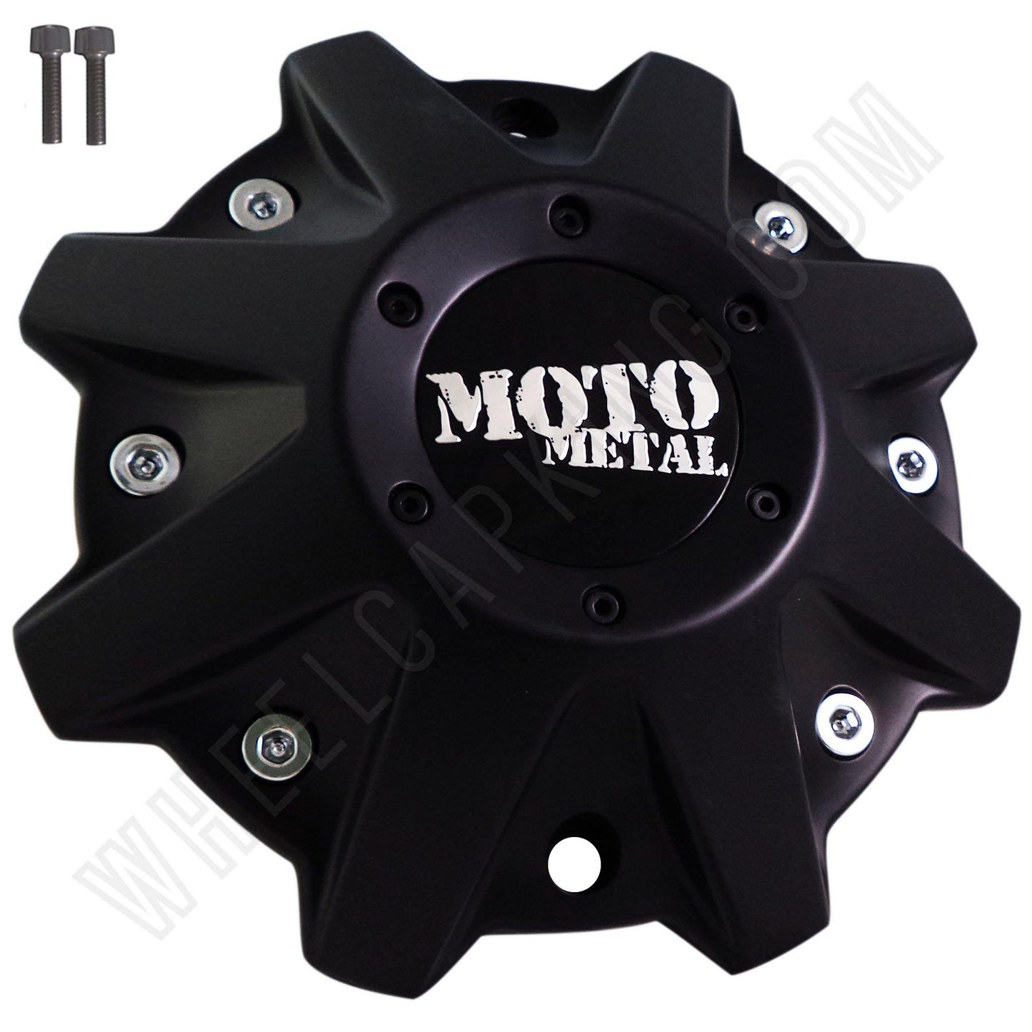 Moto Metal Flat Black Custom Wheel Center Cap Caps (1 CAP) # MO479L214 / 479L214