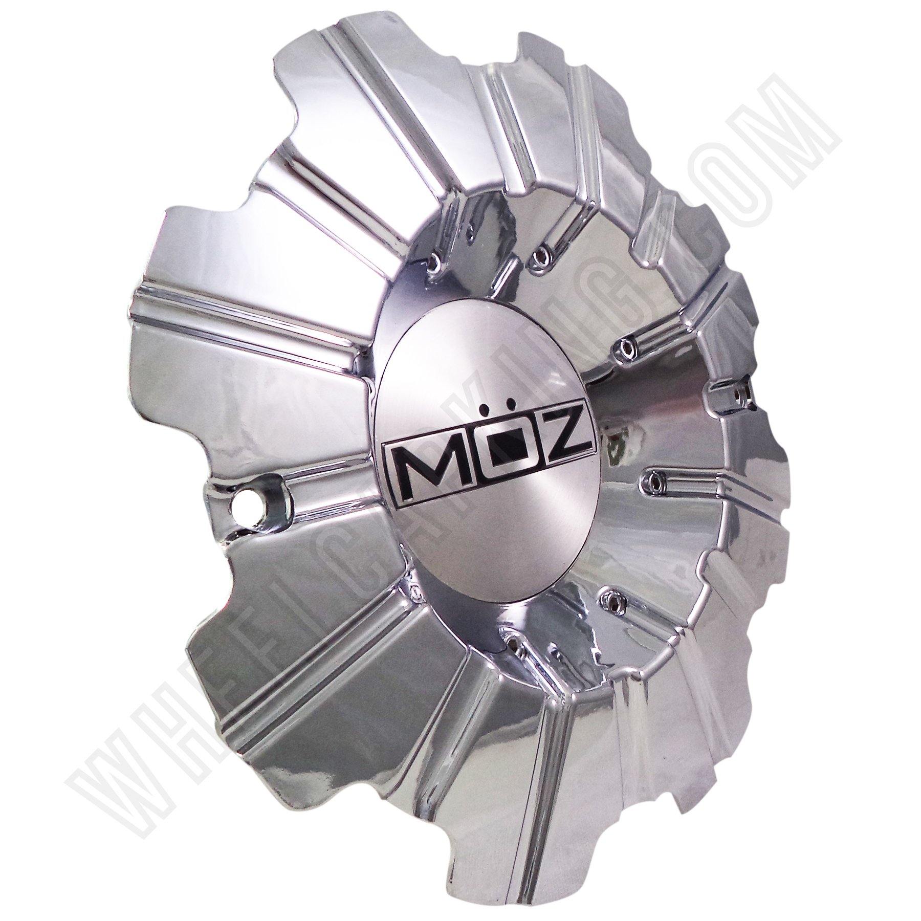 Moz Wheels Chrome Custom Wheel Center Cap # 2001-22 (4 CAPS)