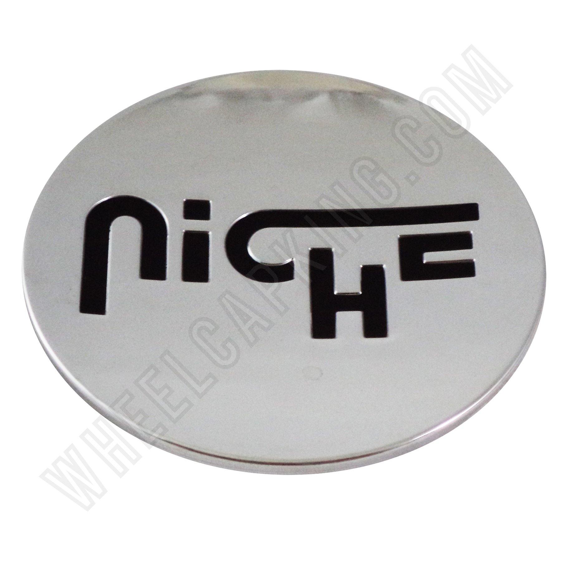 Niche Wheels Chrome Custom Wheel Center Cap # 1000-99 / 1000-82  (4 CAPS)