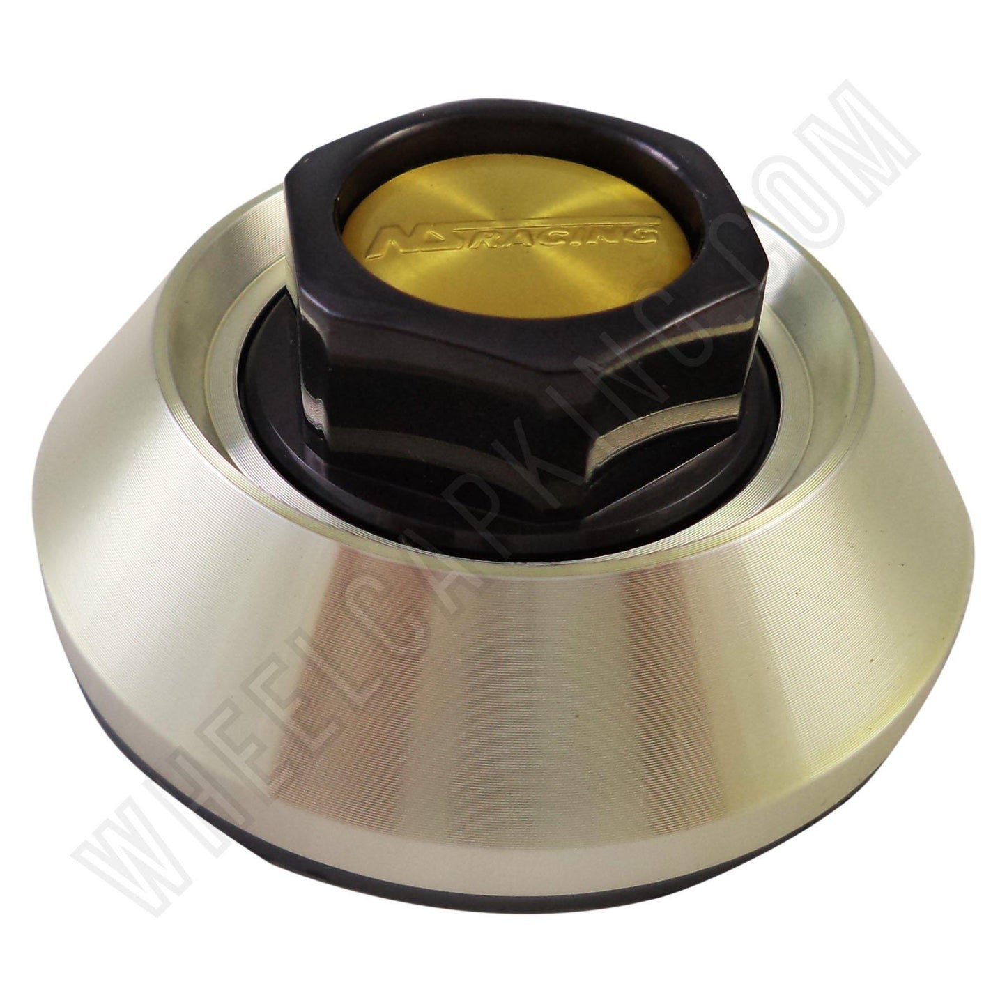 NS Racing Wheels Gold Custom Wheel Center Caps # S1050-2600 (4 CAPS)