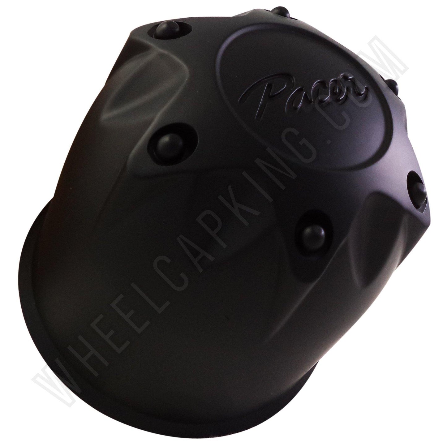Pacer Wheels Flat Black Custom Wheel Center Caps # 89-8125 (1 CAP)