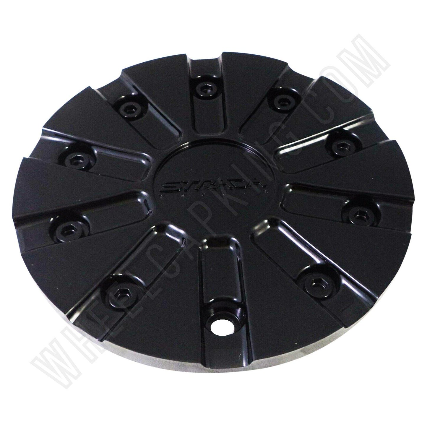 Strada Wheels Gloss Black Custom Wheel Center Cap # PD-CAPSX-S10 (1 CAP)