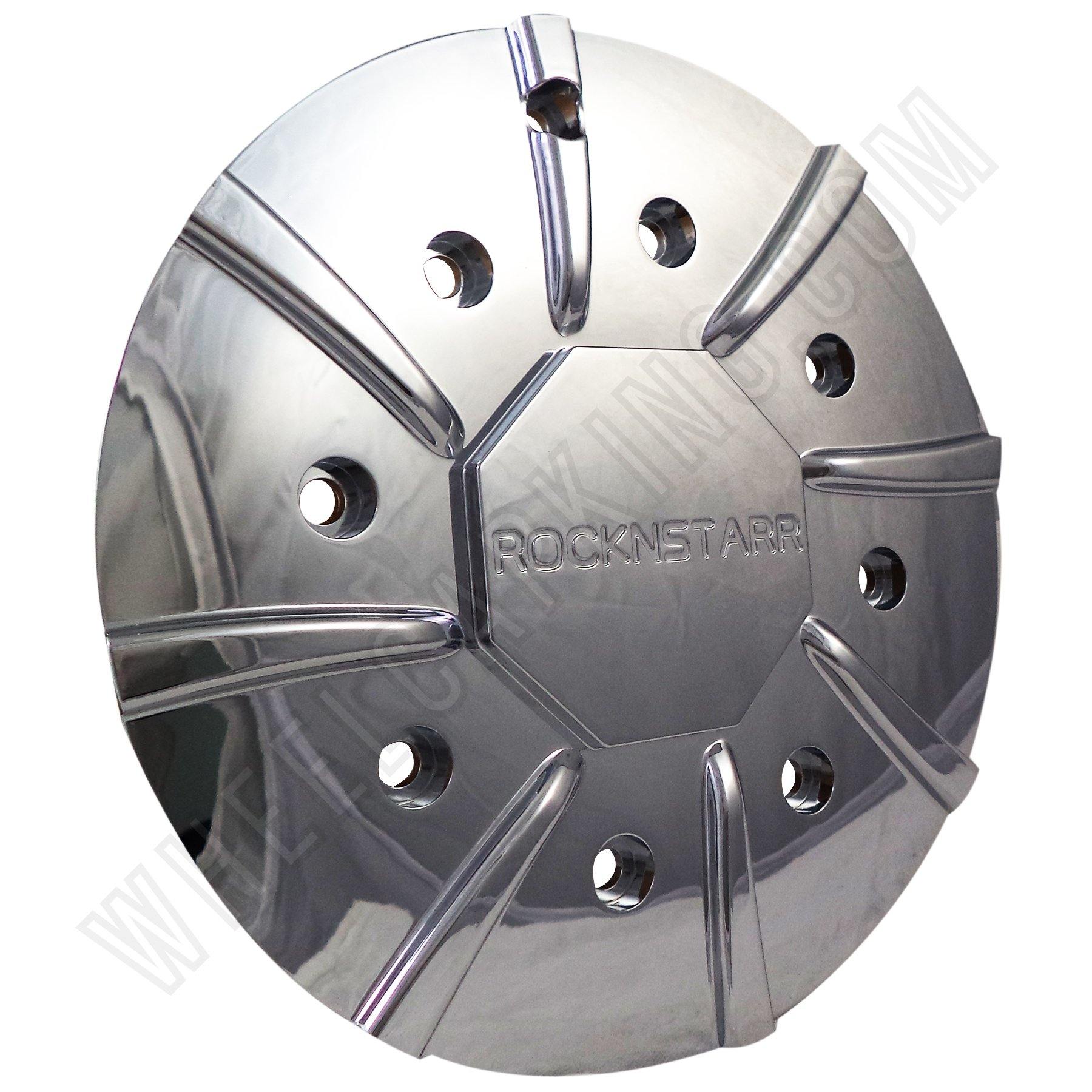 Rocknstarr Wheels Chrome Custom Wheel Center Cap # C983-1A (1 CAP)
