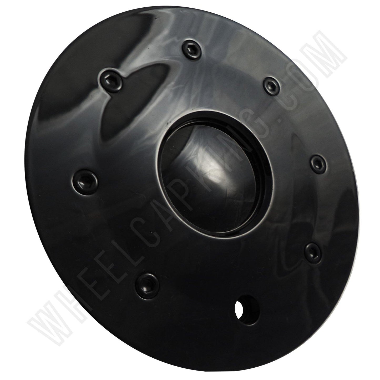 Starr / Rockstarr Wheels Gloss Black Custom Wheel Center Cap # C907-2 (1 CAP)
