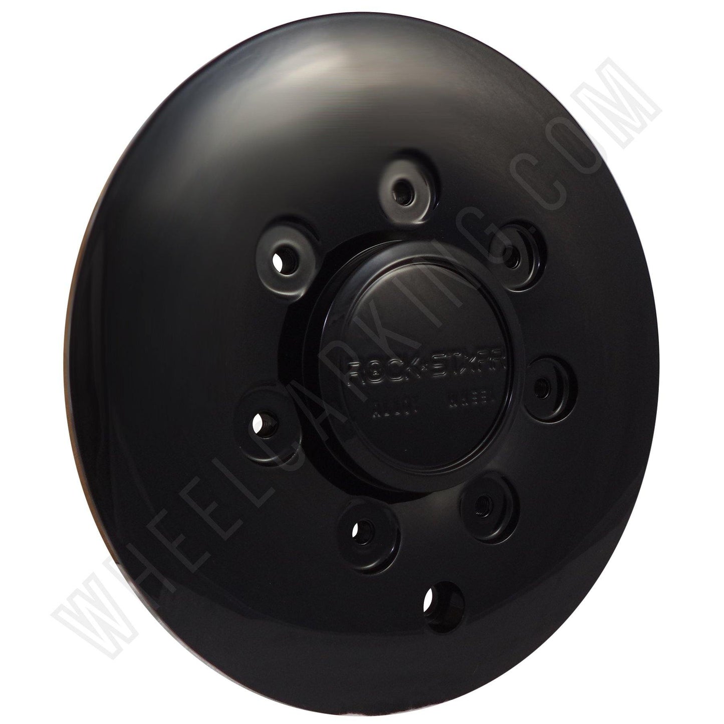 ROCKSTARR Wheels Gloss Black Custom Wheel Center Cap # CAP515L185 (1 CAP)