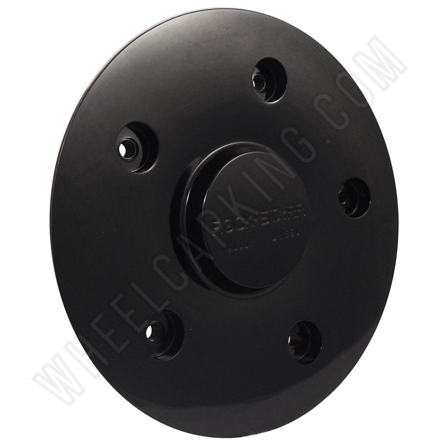 Rock Starr Wheels Gloss Black Custom Wheel Center Cap # CAP522L163 (4 CAPS)