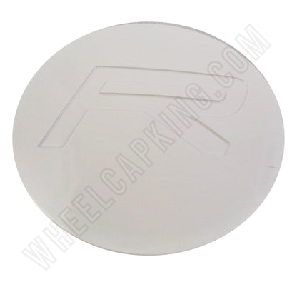Rovos Wheels Gloss White Custom Wheel Center Cap # W (1 CAP)