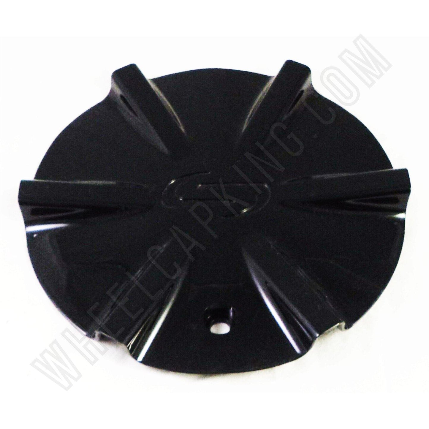 Strada Wheels Gloss Black Custom Wheel Center Cap Caps # S07 / 6462295F-2 (1 CAP)