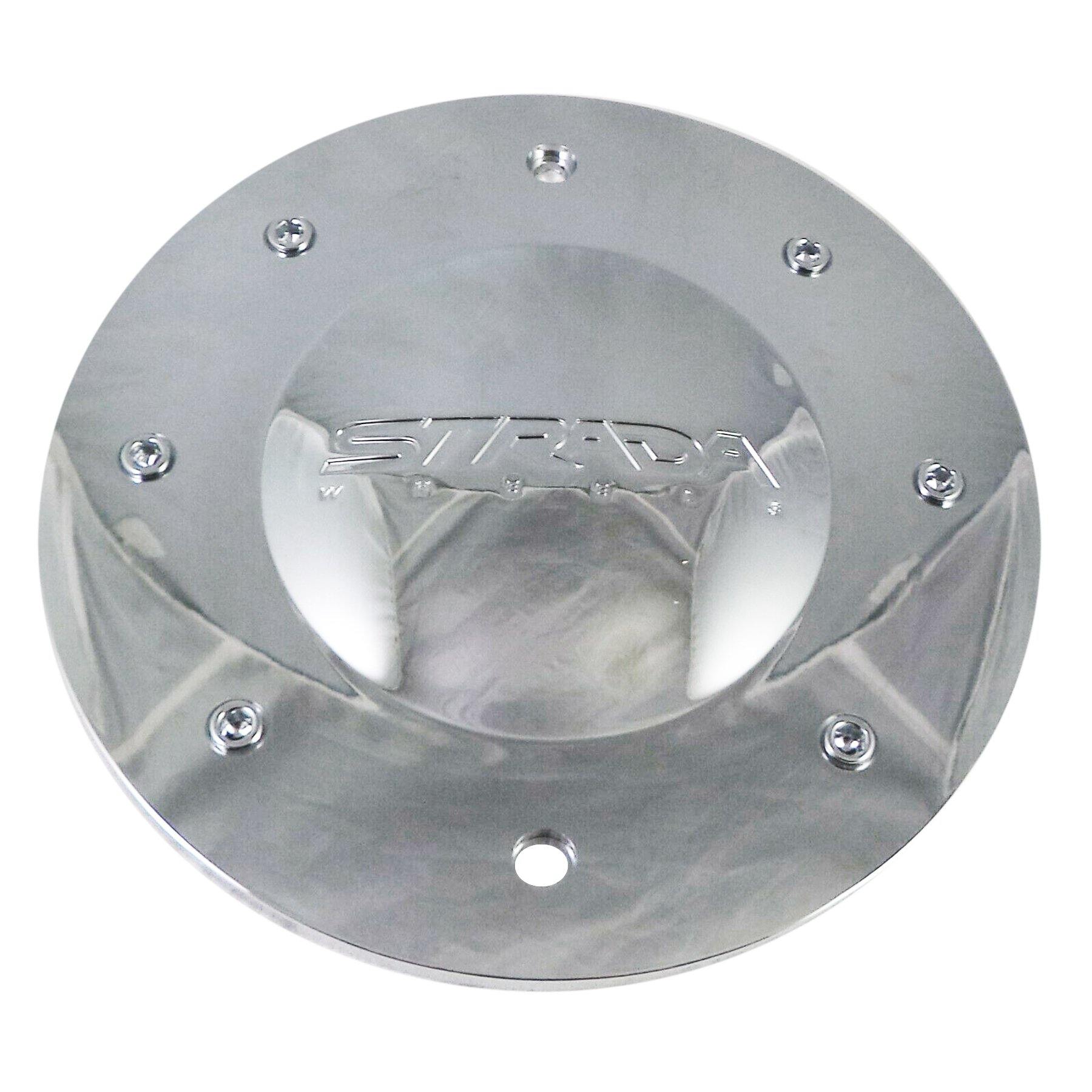Strada Wheels Chrome Custom Wheel Center Cap # S11 / 61402085F-2 (1 CAP)