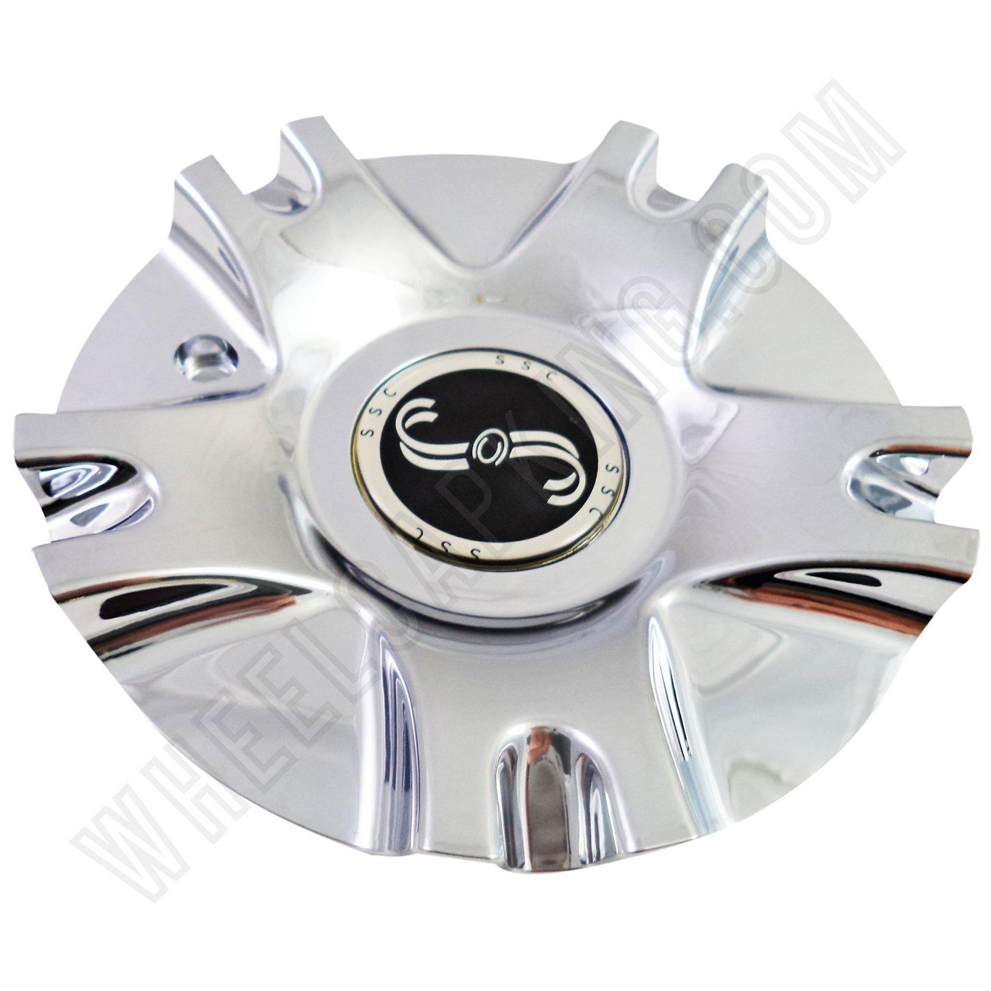 SSC / Sears Chrome Custom Wheel Center Cap # MCD1398YA01 / SJ811-02 (1 CAP)