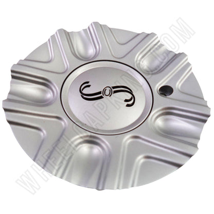 SSC / Sears Silver Custom Wheel Center Cap Caps # MCD1586YA01 / SJ106-18 (1 CAP)