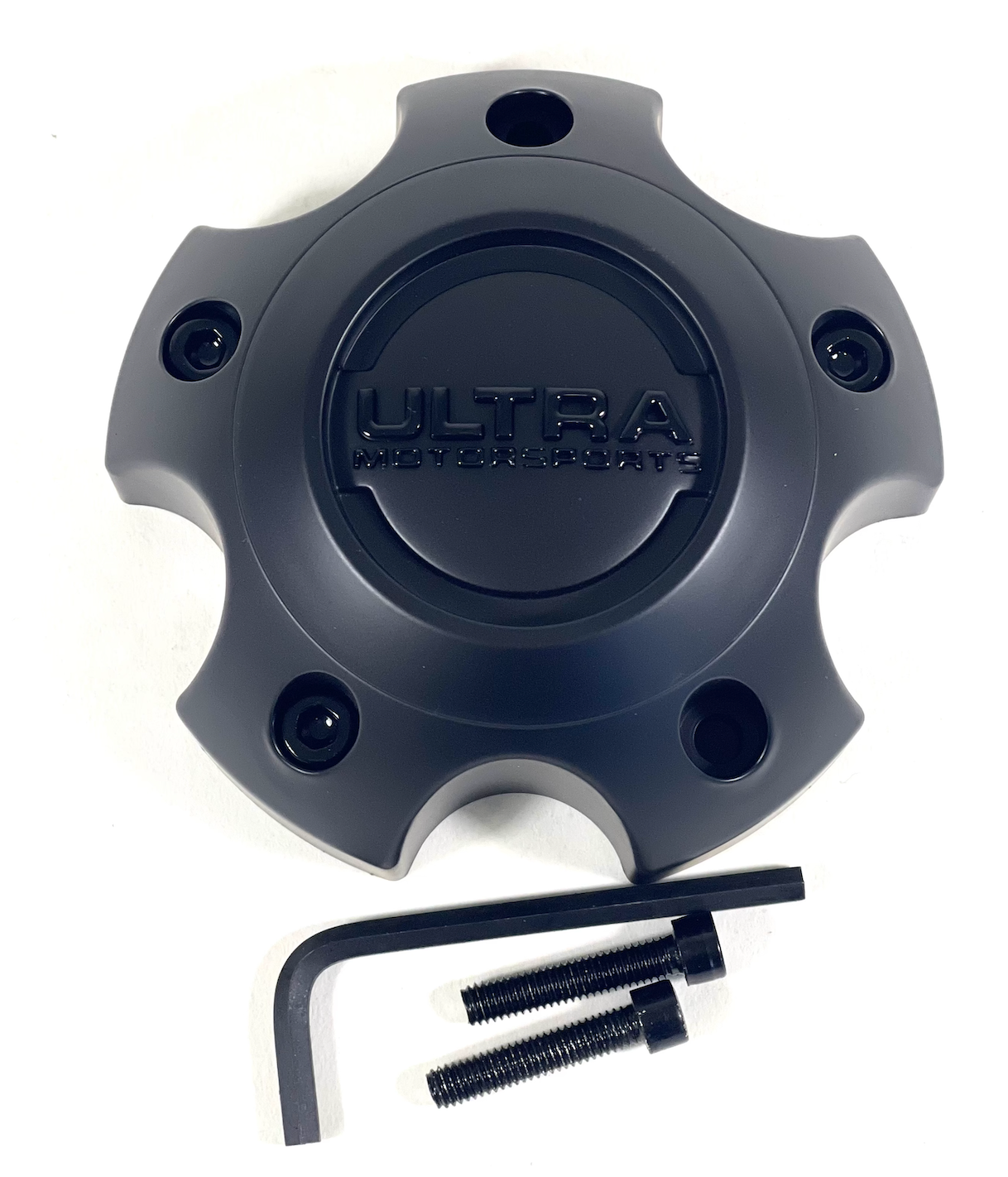 ULTRA Wheels Matte Black Wheel Center Cap # 89-9754SBB / 89-9754 (1 CAP)