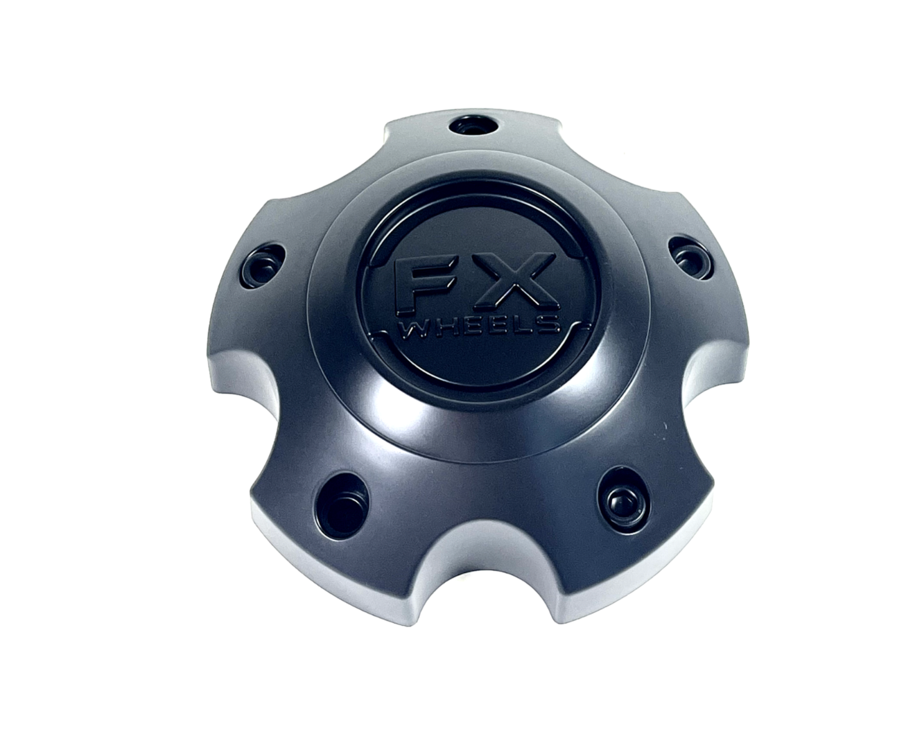 Ultra / FX Motorsports Wheels Flat Black Wheel Center Cap # 89-9755 (1 CAP)