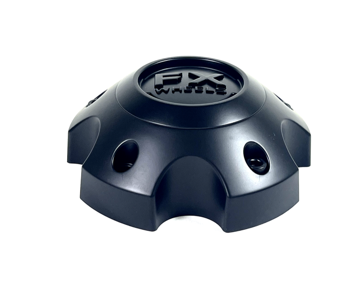 Ultra / FX Motorsports Wheels Flat Black Wheel Center Cap # 89-9755 (4 CAPS)