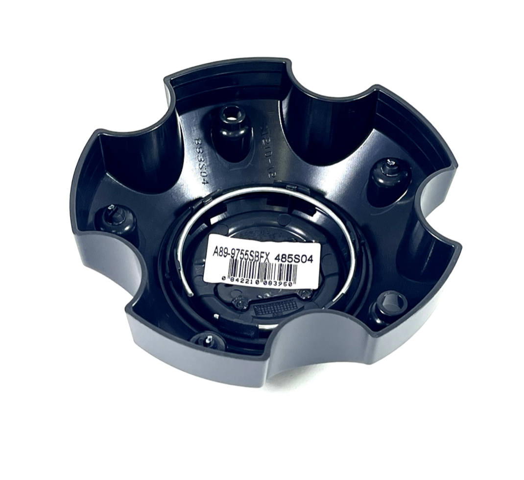 Ultra / FX Motorsports Wheels Flat Black Wheel Center Cap # 89-9755 (4 CAPS)