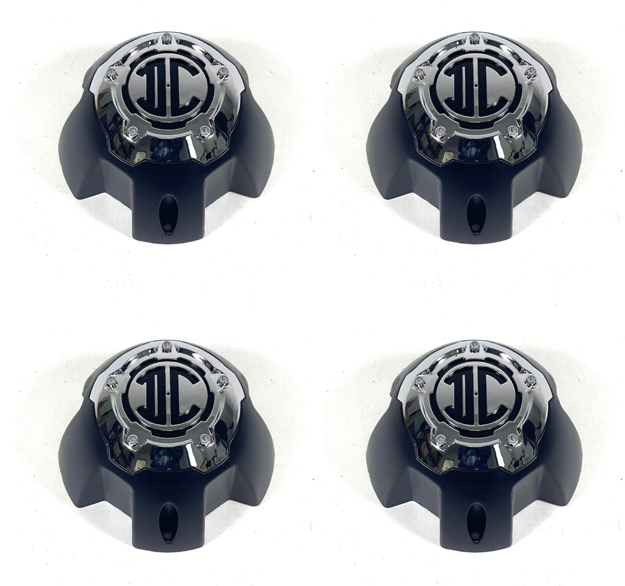 2 Crave Wheels Chrome Custom Wheel Rim Center Cap NX-5H-E (4 CAPS)