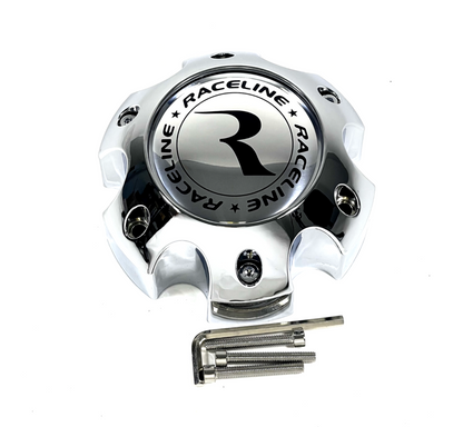 Raceline Wheels PD-CAPSX-P981-6H2 Wheels Chrome Custom Wheel Center Caps (1 CAP) 6 LUG