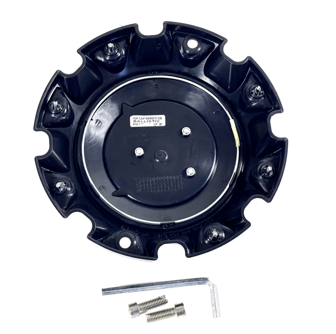Ballistic Off-Road Gloss Black Wheel Center Cap EMR973 Ballistic-Up LG1810-23 (4 CAPS)